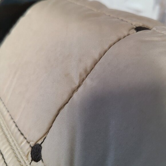 Kate Spade Alpine Beige Nylon Quilted Puffer Bag Classic Crossbody Cream - Picture 11 of 12